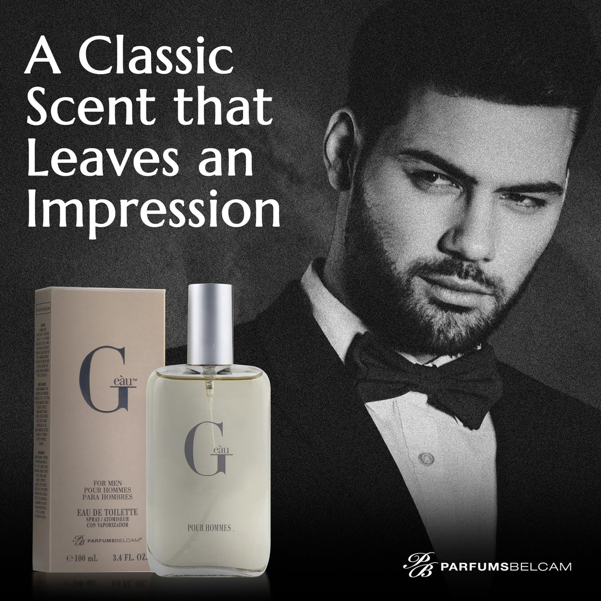 Eau de Toilette Perfume Spray for Men 3.4 Fl Oz Woody Citrus K45389