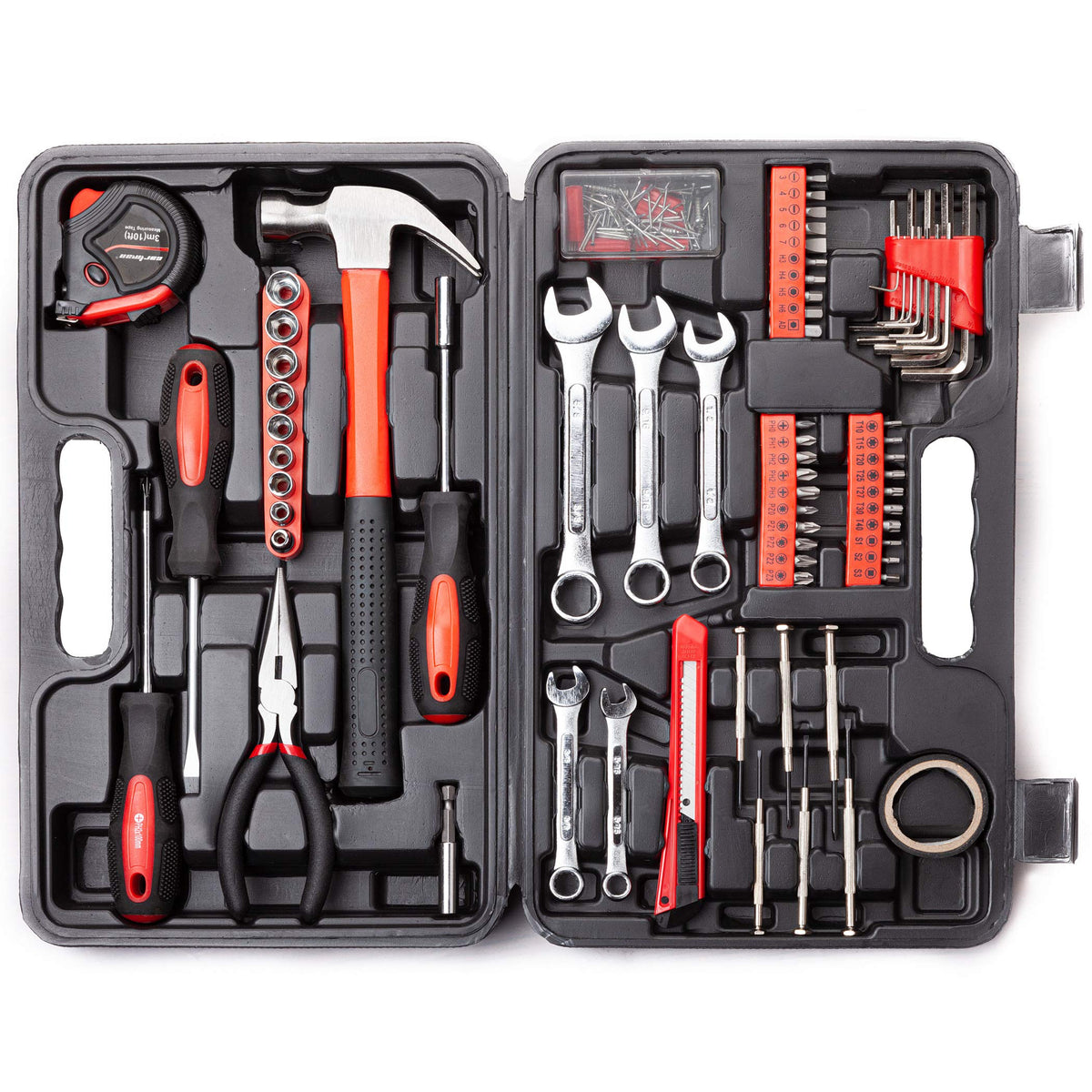 148-Piece Household Tool Set with Plastic Toolbox I93539