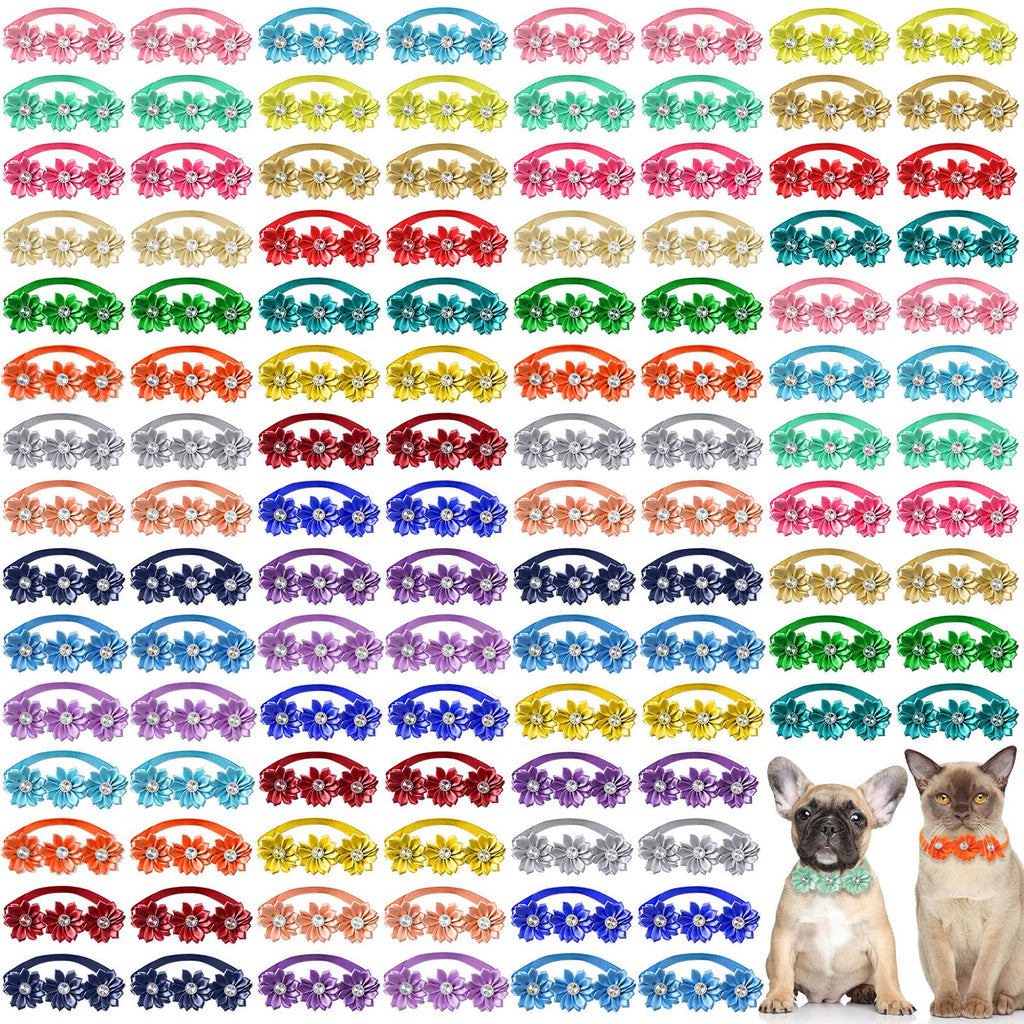 200 Pieces Adjustable Dog Bow Ties U552