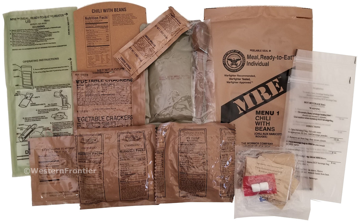 6-Pack Meal-Ready-to-Eat MRE J9245